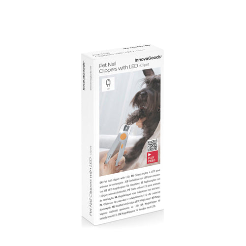 Tagliaunghie per Animali con LED Clipet InnovaGoods